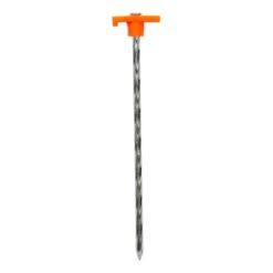 Stansport Helix Steel Tent Stake - 12 Pack