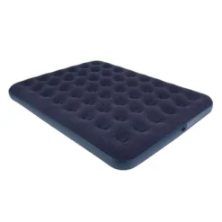 Pool Central Queen Size Navy Blue Indoor/Outdoor Inflatable Air Mattress -OUTSUNNY Sales GUEST d732ced3 1860 4e3b 88c3 5afd4b16a66c