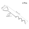 Unique Bargains Tent Stake Spiral Stainless Steel Heavy Load Ground Spike Tie Down Peg -OUTSUNNY Sales GUEST d7569fc3 f173 4de3 b615 b20d7520b007