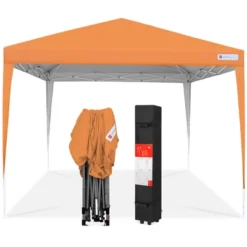 Best Choice Products 10x10ft Pop Up Canopy Outdoor Portable Adjustable Instant Gazebo Tent W/ Carrying Bag -OUTSUNNY Sales GUEST d8965e68 2575 45cc b475 dac5c3d73c6c