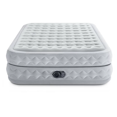 Intex 20" Supreme Air-Flow Queen Air Mattress With Internal 120V Pump 5 Intex 20" Supreme Air-Flow Queen Air Mattress With Internal 120V Pump - Image 3