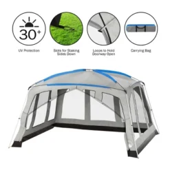 Screened-In Outdoor Canopy Tent – 14 X 12 Pop Up Shelter With Mosquito And UV Protection For Camping Or Backyard – Screen House By Wakeman Outdoors 7 Screened-In Outdoor Canopy Tent – 14 X 12 Pop Up Shelter With Mosquito And UV Protection For Camping Or Backyard – Screen House By Wakeman Outdoors -OUTSUNNY Sales GUEST dd2d431b 8939 44f6 9b95 1e782c739a6d