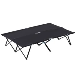 Outsunny 2 Person Folding Camping Cot, Portable Sleeping Cot With Carry Bag -OUTSUNNY Sales GUEST dda6436e 7aa0 4054 9542 e89e12f235b9