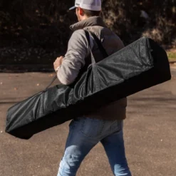 Emma And Oliver 8'x8' Weather Resistant, UV Coated Pop Up Canopy Tent With Reinforced Corners, Height Adjustable Frame And Carry Bag -OUTSUNNY Sales GUEST e018eaa1 c98e 4948 9249 6b1d79ad6b33