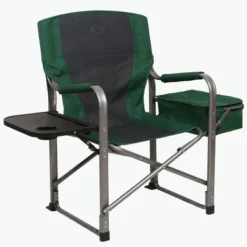 Kamp-Rite Portable Folding Director's Chair With Cooler, Side Table & Cup Holder For Camping, Tailgating, And Sports, 350 LB Capacity -OUTSUNNY Sales GUEST e063634c 4319 4203 b6cb 5d5280cb82e0