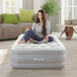 Beautyrest Skyrise 14" Air Mattress With External Pump 1-Touch Comfort Control - Twin 13 Beautyrest Skyrise 14" Air Mattress With External Pump 1-Touch Comfort Control - Twin -OUTSUNNY Sales GUEST e1067693 55ac 40ea 8b2e 87f63ea147f0