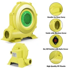 Costway Air Blower Pump Fan 950 Watt 1.25HP For Inflatable Bounce House Bouncy Castle -OUTSUNNY Sales GUEST e246278a 93d6 4730 ae0b 3d1defc9267d