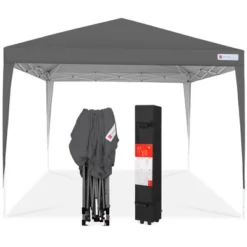 Best Choice Products 10x10ft Pop Up Canopy Outdoor Portable Adjustable Instant Gazebo Tent W/ Carrying Bag -OUTSUNNY Sales GUEST e276b79d 844d 49c1 8fb3 29bf18f972a6