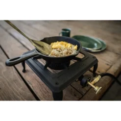 Stansport Single Burner Cast Iron Stove With Regulator Hose