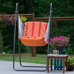 Soft Comfort Swing Chair & Stand With Sunbrella - Algoma -OUTSUNNY Sales GUEST e37e97c9 73f4 4f85 aac2 7d3a8374f589