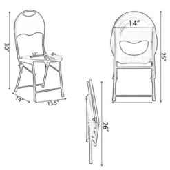 PLAYBERG Black Folding Portable Toilet Seat For Camping And Hiking With Backrest -OUTSUNNY Sales GUEST e4be6c64 8996 46ba 8567 6ff9d2ffb74d