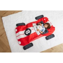 Race Car With Tire Pillow Sleeping Bag - Wonder & Wise -OUTSUNNY Sales GUEST e674ae65 3382 4710 96b4 e070b3627a4a