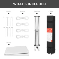 Best Choice Products 10x10ft Pop Up Canopy Outdoor Portable Adjustable Instant Gazebo Tent W/ Carrying Bag -OUTSUNNY Sales GUEST e7e2b74f b83e 4ea6 94bd 47ede7fd154a