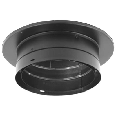 DuraVent DVL 6 X 6 Inch Diameter Stainless Inch Steel Double Wall Ceiling Chimney Wood Burning Stove DVL Pipe Connector Kit, Black 3 DuraVent DVL 6 X 6 Inch Diameter Stainless Inch Steel Double Wall Ceiling Chimney Wood Burning Stove DVL Pipe Connector Kit, Black