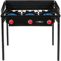 Hike Crew Triple-Burner Camping Stove, Portable Propane Stovetop W/Bag -OUTSUNNY Sales GUEST e9afb480 2f21 4287 bb4b f09d17cb30f1