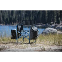 Picnic Time Fusion Camping Chair - Gray -OUTSUNNY Sales GUEST ea19fd9d b7c5 4740 b74c 439b7ed6414f