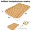 Costway Inflatable SUV Air Backseat Mattress Flocking Travel Pad W/Pump Camping Travel -OUTSUNNY Sales GUEST eb8e0448 4d6d 4575 abae 96b6ddc58235
