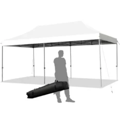 Costway 10'x20' Pop Up Canopy Tent Folding Heavy Duty Sun Shelter Adjustable W/Bag -OUTSUNNY Sales GUEST ec5ca6e4 7d89 478c b1b0 f81d775ea27e