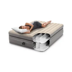 Intex Raised Comfort Pillowtop 20" Queen Air Mattress With Built In Pump -OUTSUNNY Sales GUEST ef63b3cd 29ce 4a48 a17b 5d5c8a2bf6b7