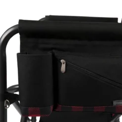 Picnic Time Outdoor Directors Chair - Red/Black -OUTSUNNY Sales GUEST efba4e28 f6eb 4258 b96d 120e471d0533