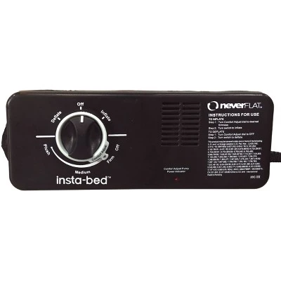 Insta-Bed 18" Air Mattress With Internal AC Pump & Neverflat Fabric Plush Top- Queen 4 Insta-Bed 18" Air Mattress With Internal AC Pump & Neverflat Fabric Plush Top- Queen - Image 2