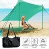 Costway Family Beach Tent Canopy W/ 4 Poles Sandbag Anchors 7'x7' UPF50+ Green 1 Costway Family Beach Tent Canopy W/ 4 Poles Sandbag Anchors 7'x7' UPF50+ Green -OUTSUNNY Sales GUEST f39a1345 6101 40f9 9439 92e7c3b07536