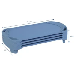 Angeles SpaceLine Kids Toddler Size Portable Nestable Stackable Nap Cots For Home, Daycare, And Preschool, Wedgewood Blue (4 Pack) 9 Angeles SpaceLine Kids Toddler Size Portable Nestable Stackable Nap Cots For Home, Daycare, And Preschool, Wedgewood Blue (4 Pack) -OUTSUNNY Sales GUEST f88a3bc6 5643 467c 95d9 5e37cee644bd