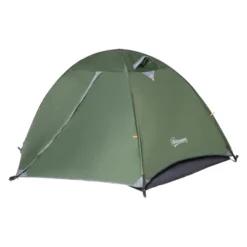 Outsunny 2 Person Camping Tent Backpacking Tent With Water-Fighting Polyester Rain Cover, 4 Mesh Windows For Air, & Carry Bag -OUTSUNNY Sales GUEST fb791a7d 3410 4e31 8a75 567146ddcac0