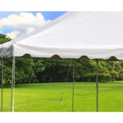 Party Tents Direct Weekender Outdoor Canopy Pole Tent, White, 15 Ft X 15 Ft -OUTSUNNY Sales GUEST fc75719d 1453 4e32 9076 94db0b243690