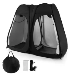 Costway Outdoor 7.5FT Portable Pop Up Shower Privacy Tent Dressing Changing Room Camping -OUTSUNNY Sales GUEST ff68fbf5 7de9 4f31 b406 6a8feb99030f