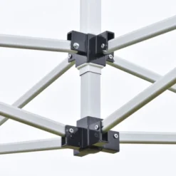 Outsunny 10'x20' Aluminum Pop Up Canopy Folding Instant Shelter Party Tent With Wheeled Bag, Thicker Tube, Ground Stakes For Patio Backyard -OUTSUNNY Sales GUEST ff7b1395 b2e0 40d6 a2e0 00038e01419f